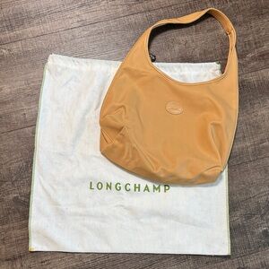 Longchamp Nylon Hobo Shoulder Bag